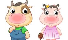 妞妞和牛牛_50字