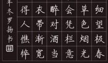 蝶恋花·与师书_100字