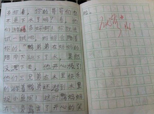 关于暑假的作文：学游泳_600字