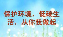 低碳生活，从我做起_700字