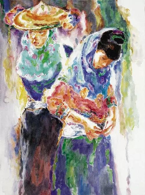 名人故事：胡长尧及其水彩画_550字