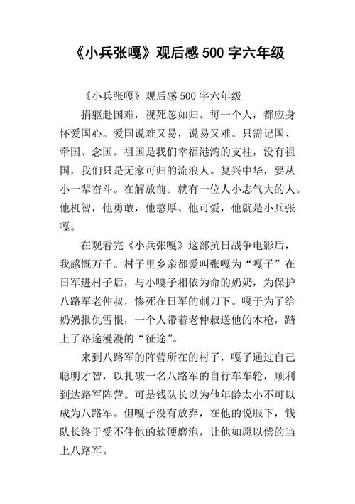 六年级的观点：《三毛从军记》 _500字