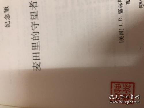 Rye_900话中的麦田守望者》