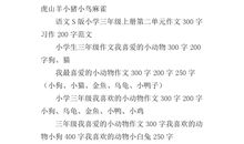 我喜欢的小动物_450字