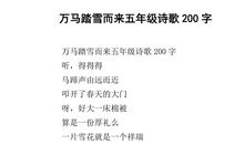 高二诗歌：友谊的温暖_200字