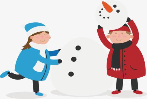 一起堆雪人_350个单词