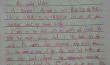 暑假英语作文：Happy Summer Vacation_350字