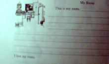 五年级英语作文：My Picture_350字