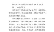 六年级写景作文：春天真美呀_300字