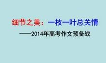 初三期中考试作文：一枝一叶丰富了我的生命_700字