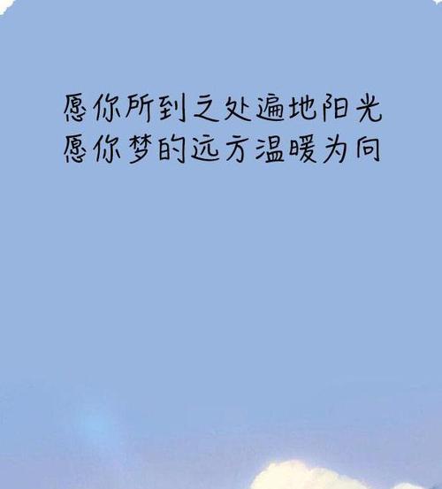 阳光温暖了我的梦想_800字