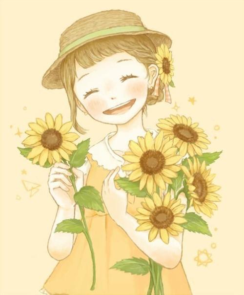 “魔术的向日葵女孩” _700字
