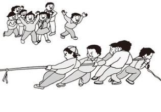 高级三级叙事作品：精彩的拔河比赛_800字