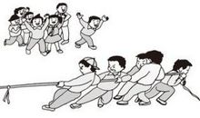 高三叙事作文：一场精彩的拔河比赛_800字