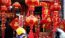 描写春节气氛的句子