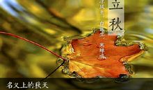 关于立秋的作文：立秋的风_700字