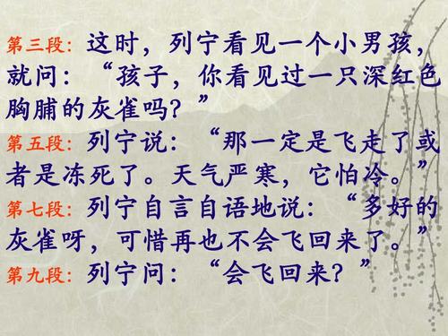 列宁问他是否不明白