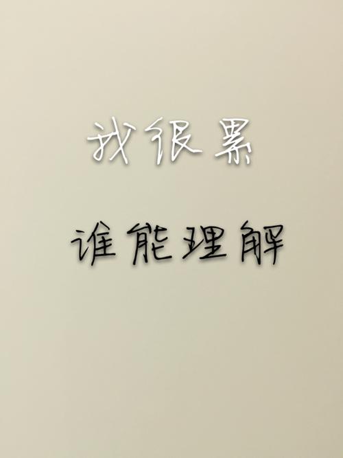 谁能理解我