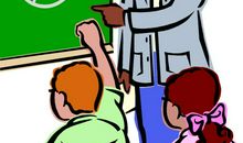 Our art teacher描述老师