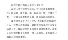 我懂得了珍惜_400字