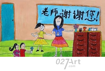 谢谢老师200字