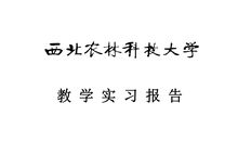 园林专业实习报告