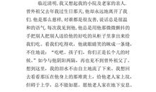 关于思念的作文：思念永不会搁浅_450字