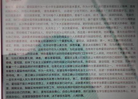 演讲稿组成：祖国在我心中_800字
