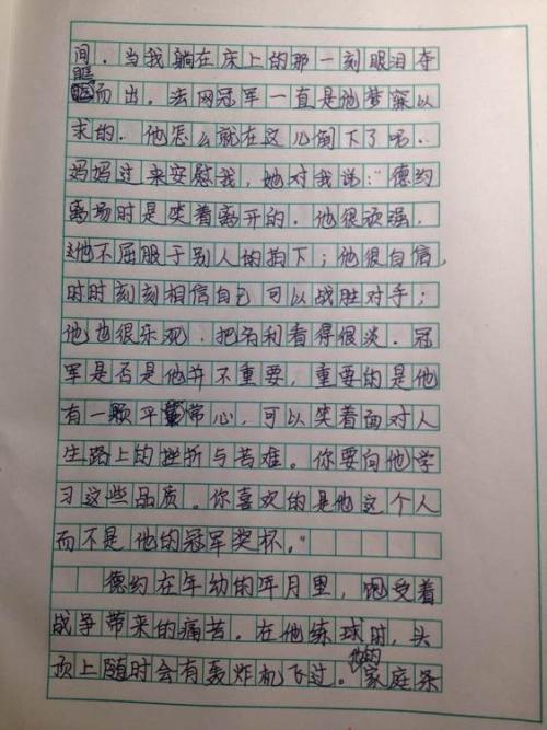 [我的偶像]我的偶像是他们_550字