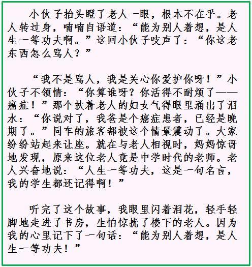 2008年四川省高中入学考试高分作文-仰望蓝天（2）_900字