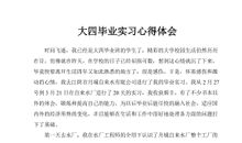 大四生软件开发实习个人总结