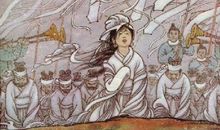 关于长城的故事：孟姜女哭长城_750字