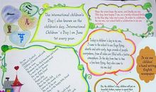 儿童节的公园_50字