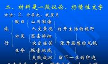 2011高考材料作文易出现六种失误