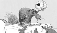 老鼠给猫挂铃铛_200字