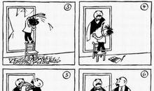 三年级看图作文：父与子_300字