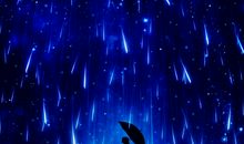 关于流星雨的作文：七绝·流星_50字