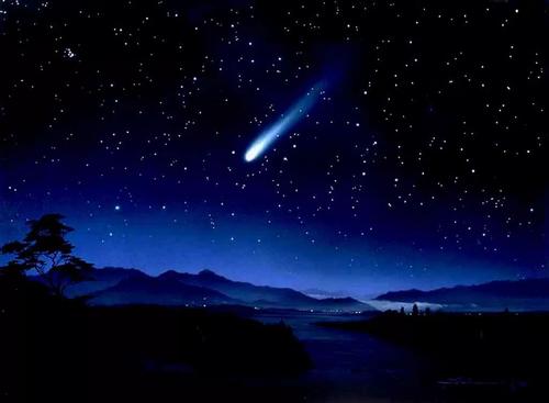 关于流星雨的组成：meteor_100个单词