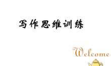 写作，进行深入性的思维