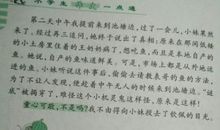 中考优美段落：阅读，曾让我感动段落_1500字