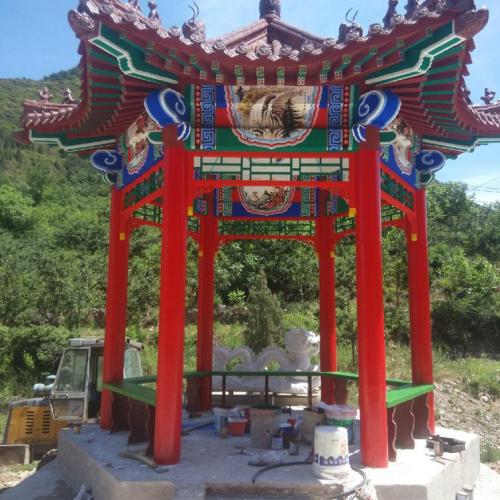 搭建一个亭子_500字