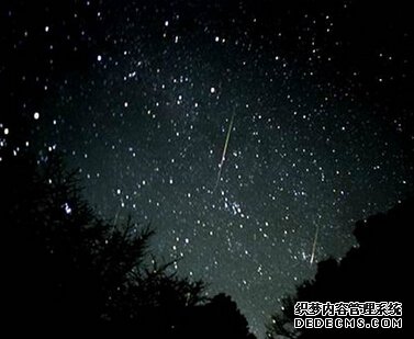 关于流星雨的组成：流星雨_200字