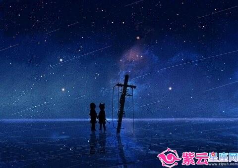 关于流星雨的组成：当晴朗的天空穿过流星雨时_1000个单词
