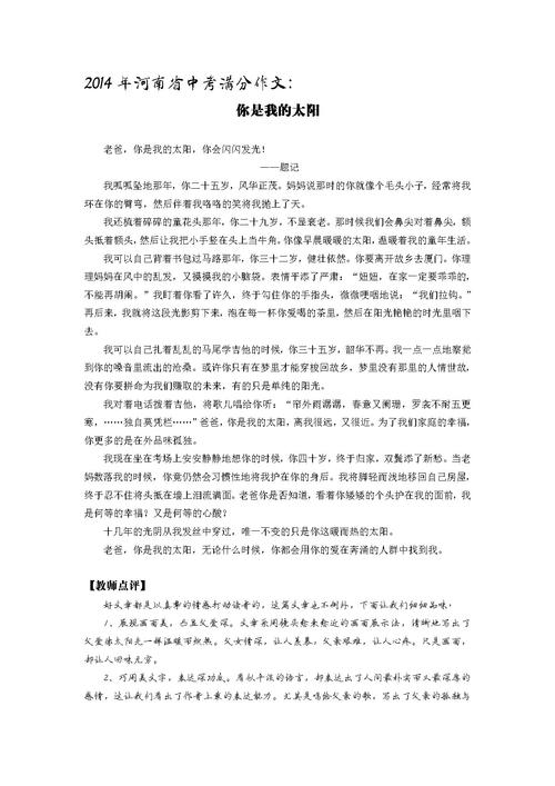2019河南省高中高考满分作文：水墨让我更加辉煌_700字