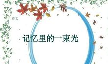 记忆里的那束光_1200字
