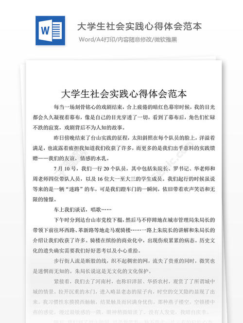 实习经验19_800字