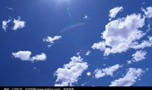 季节好段好句：蓝湛湛的天空_800字