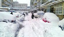 【每日天气】冬晨月雪_450字