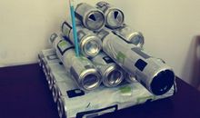 关于环保的作文：变废为宝之坦克_500字