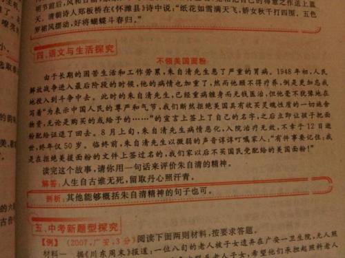 名人爱国故事：朱自清_500字